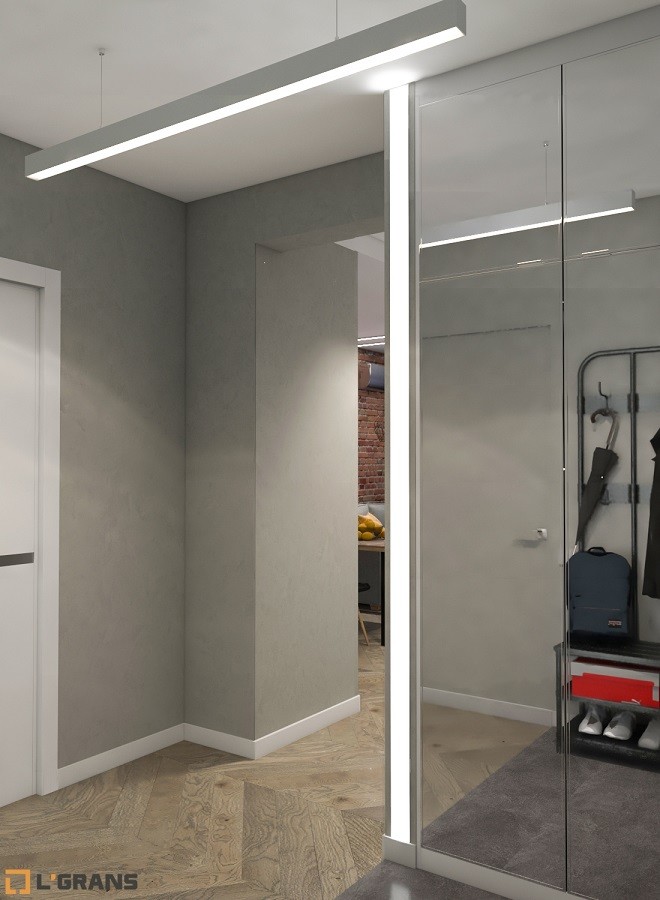 Дизайн интерьера 2к. квартиры в ЖК Культура