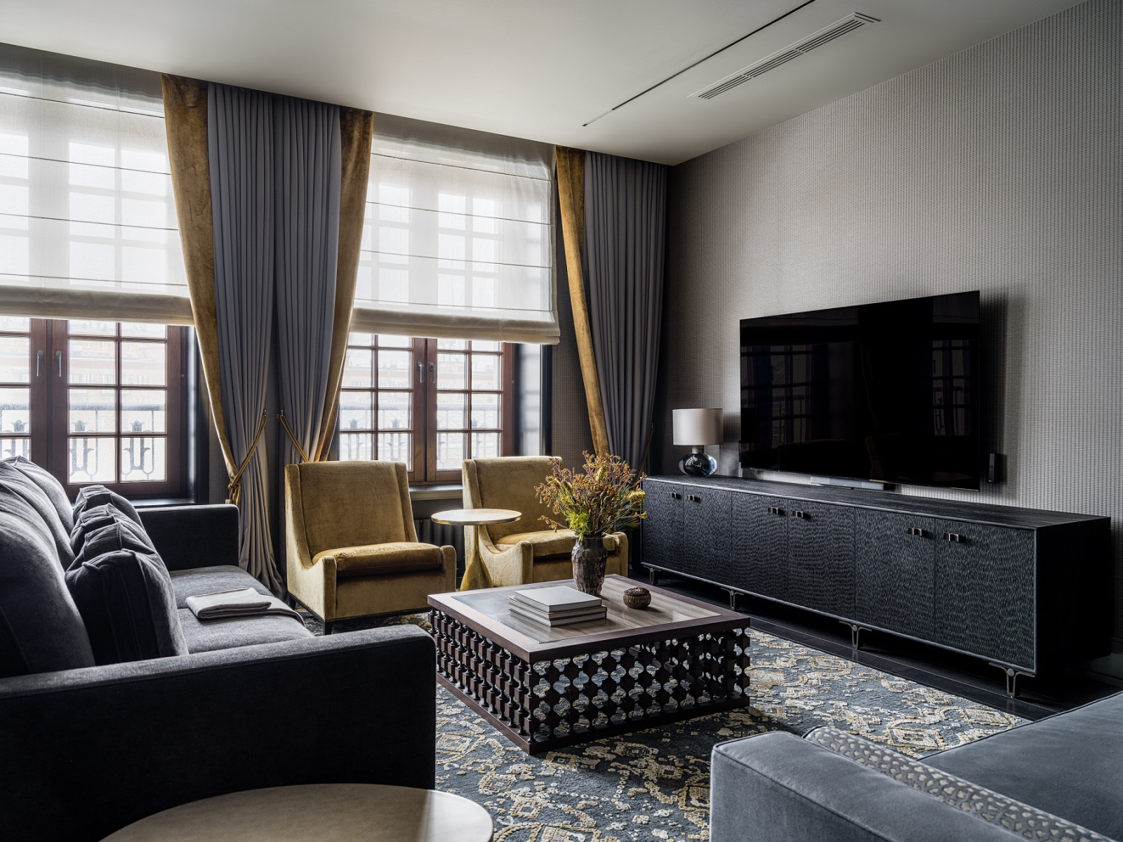 Обложка проекта: Квартира в стилистике брутализма