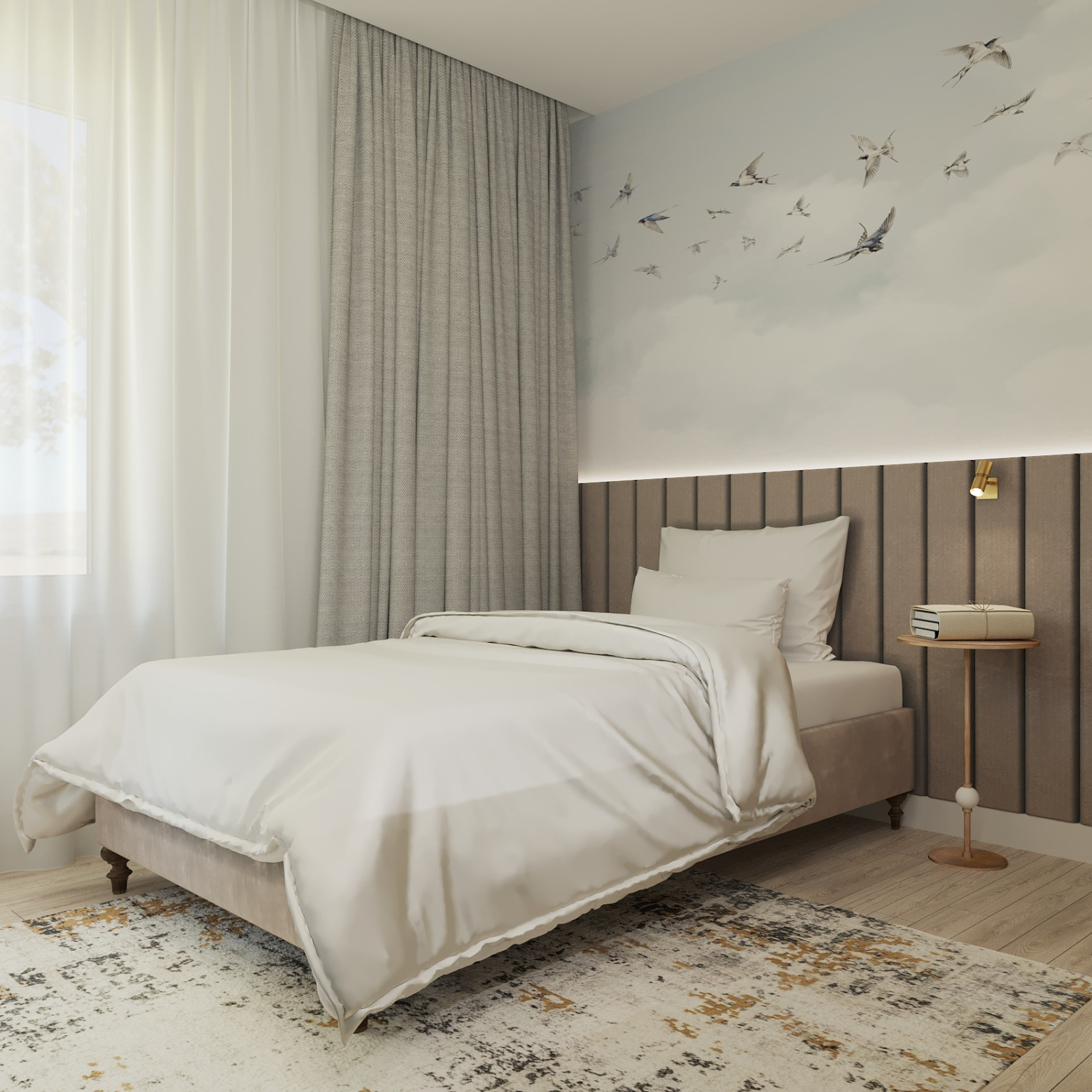 Подростковая комната для девушки