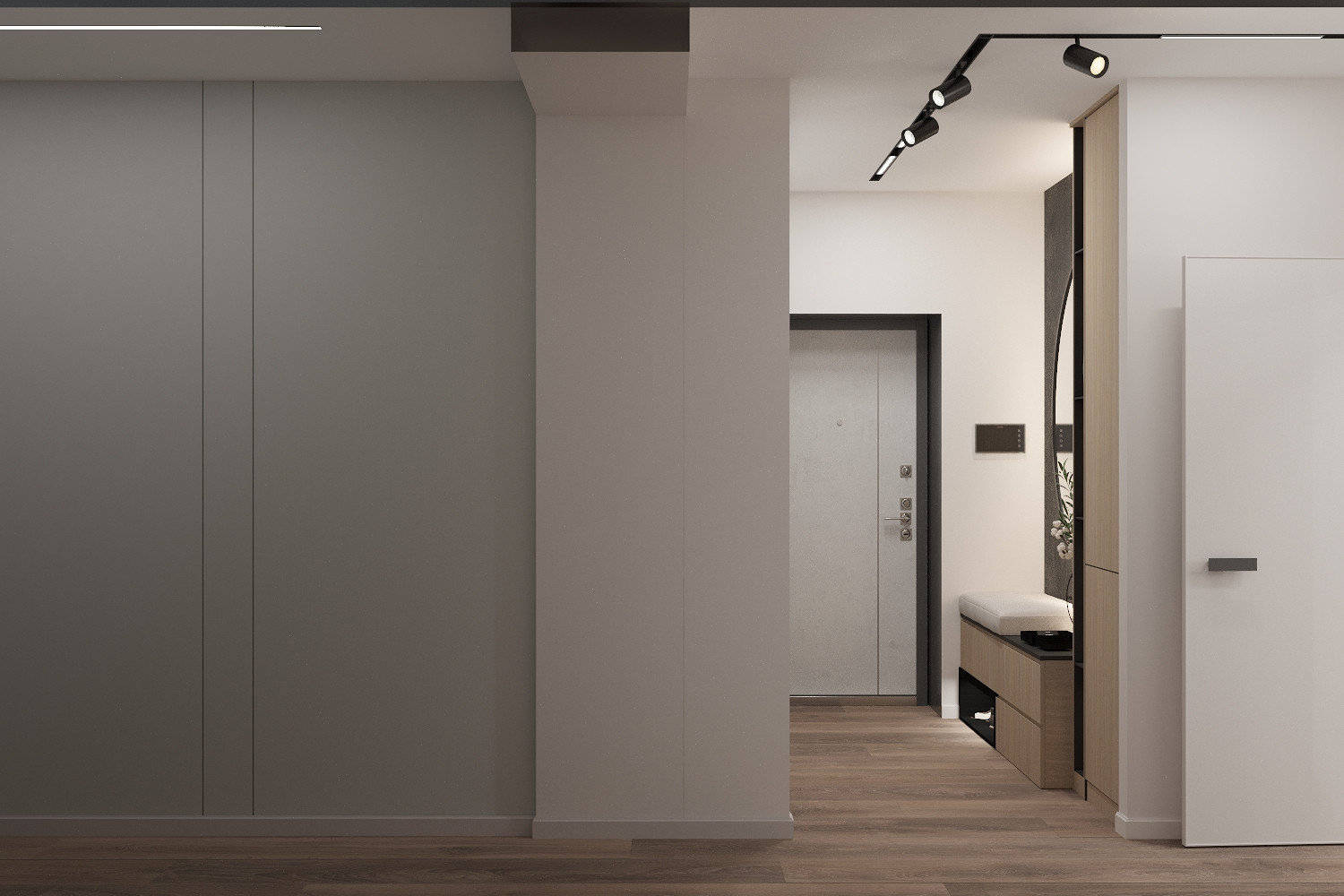 Лаконичный минимализм для молодой семьи