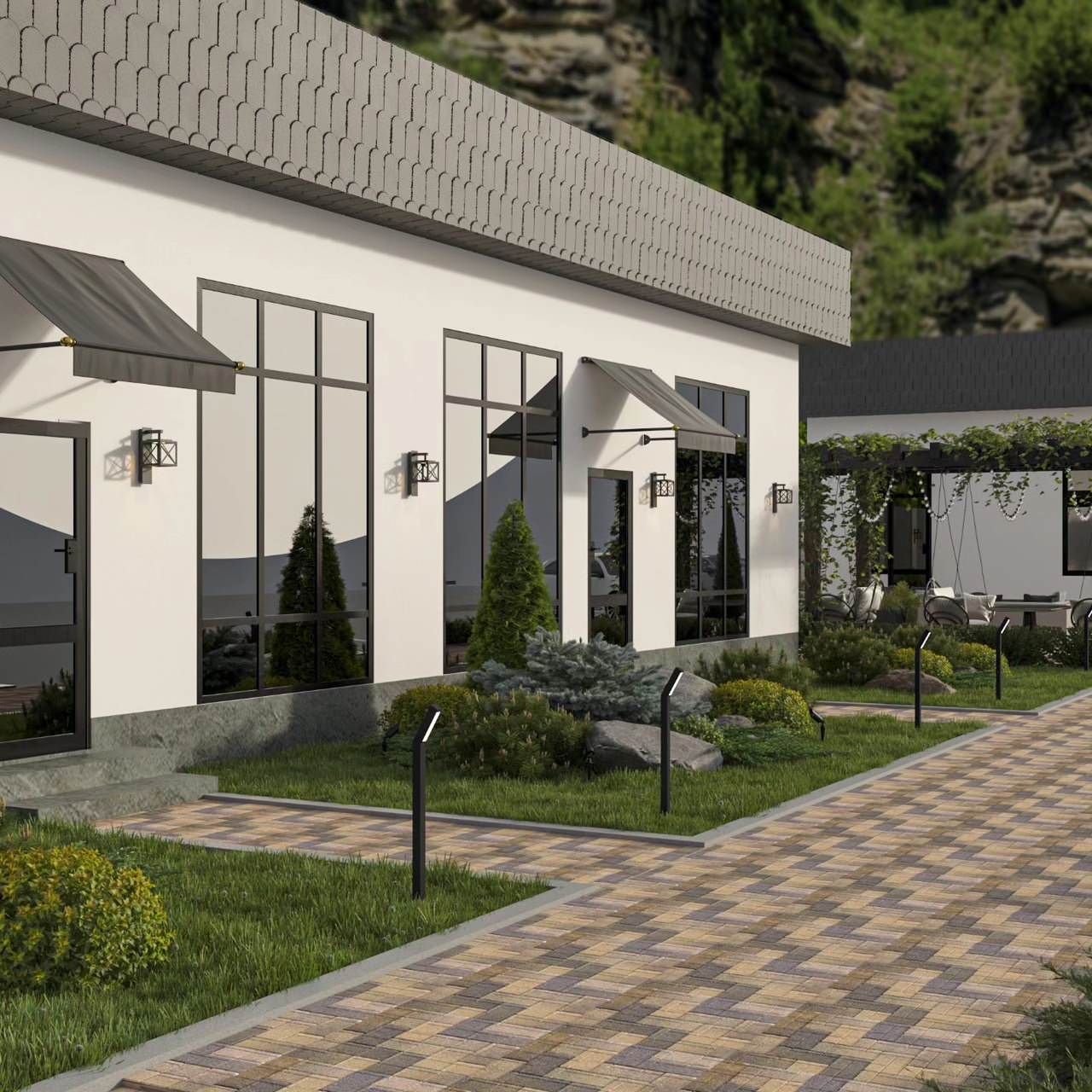 Кафе в туристической зоне