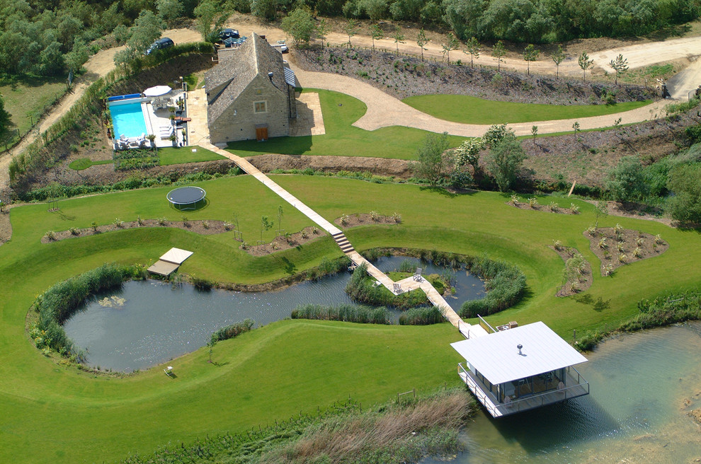 Houzz Британия: Маленький дом с большим видом на озеро