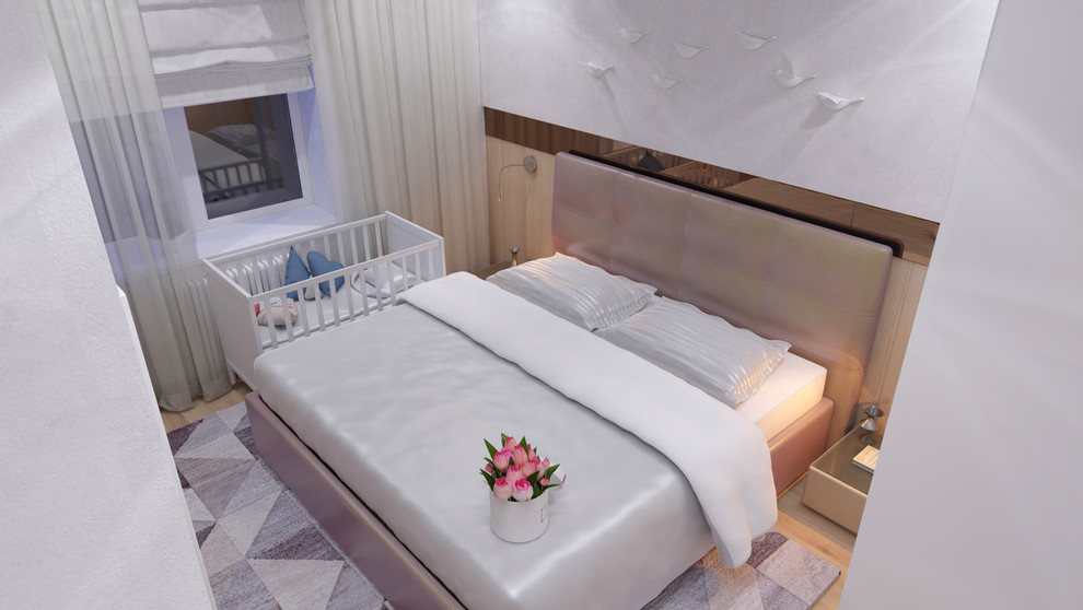 Обложка проекта: Квартира молодой пары с ребенком