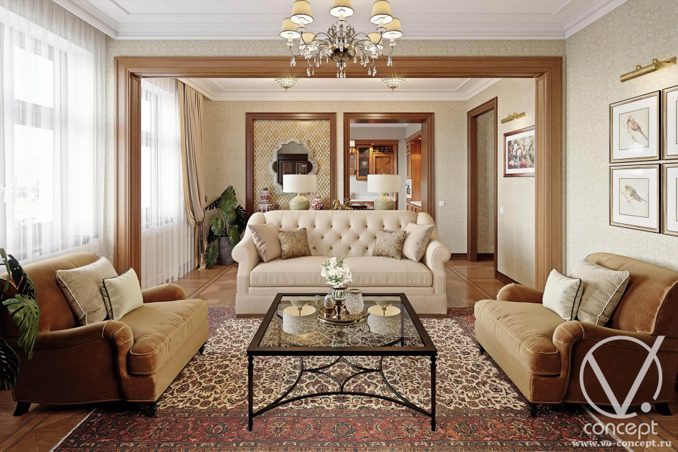 ЖК Донской олимп. Трехкомнатная квартира. 129 м.кв.