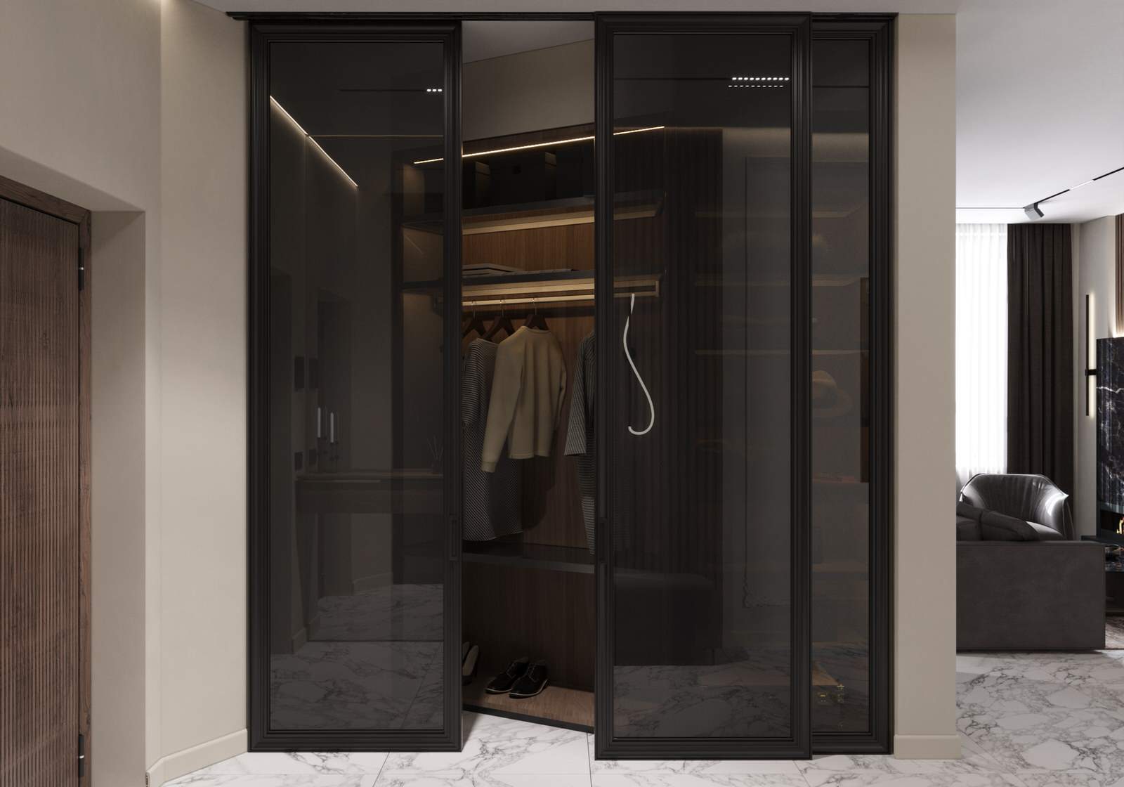 Квартира для супружеской пары и двух взрослых сыновей