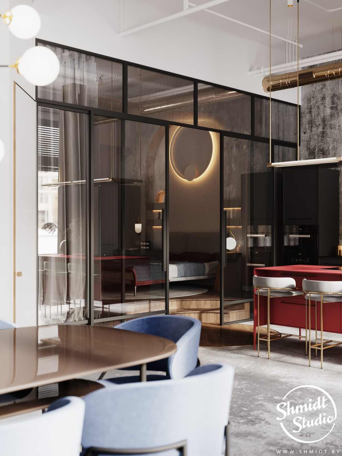 Проект "Modern Loft" | Чикаго