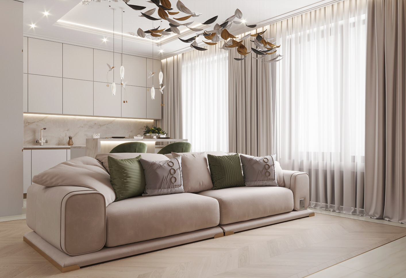 Проект квартиры 120 кв.м. 2023г.