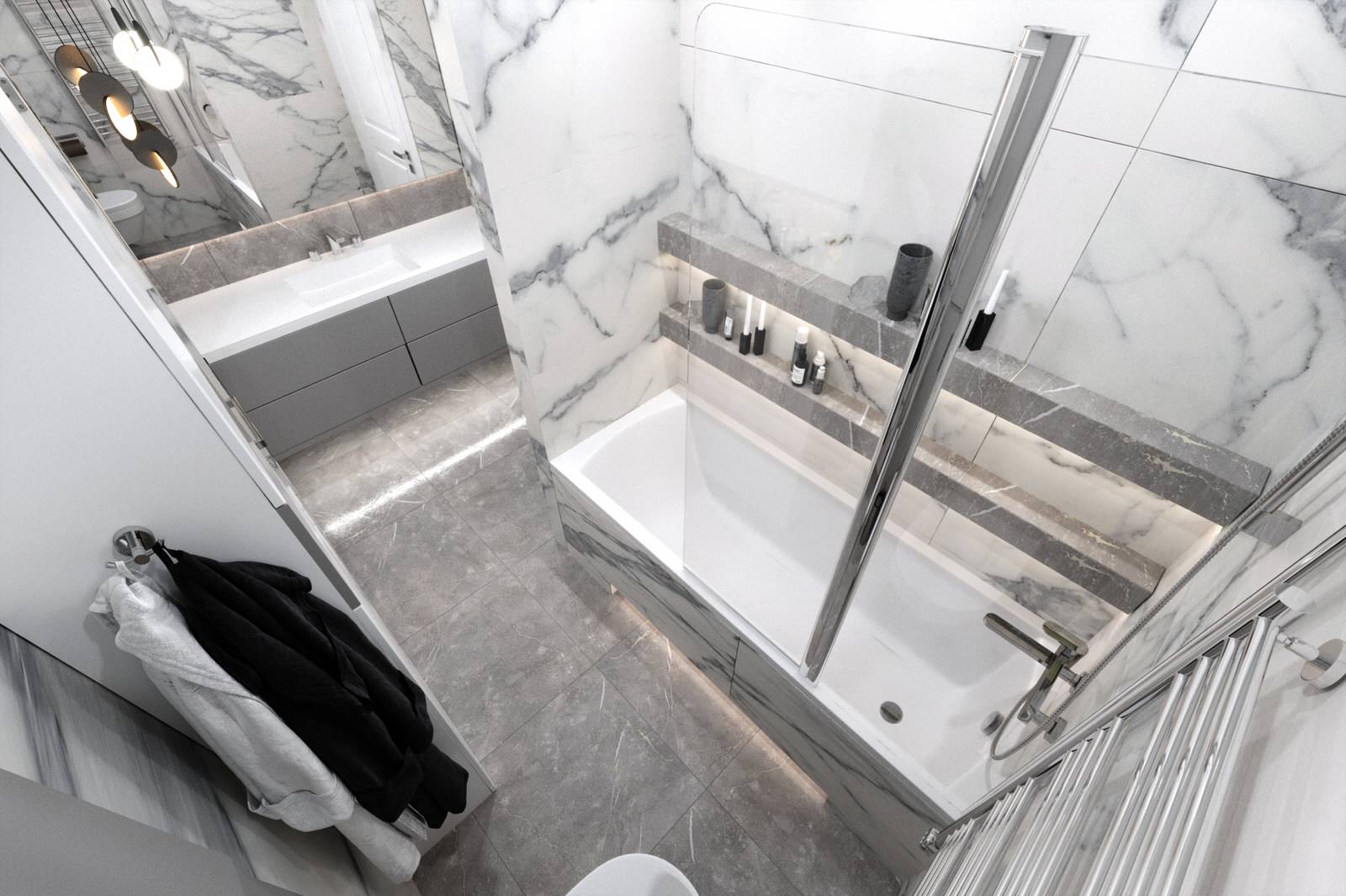 интерьер сан узла