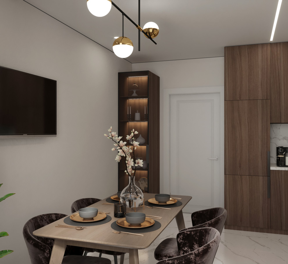 Визуализация дизайн-проекта 2-х комнатной квартиры