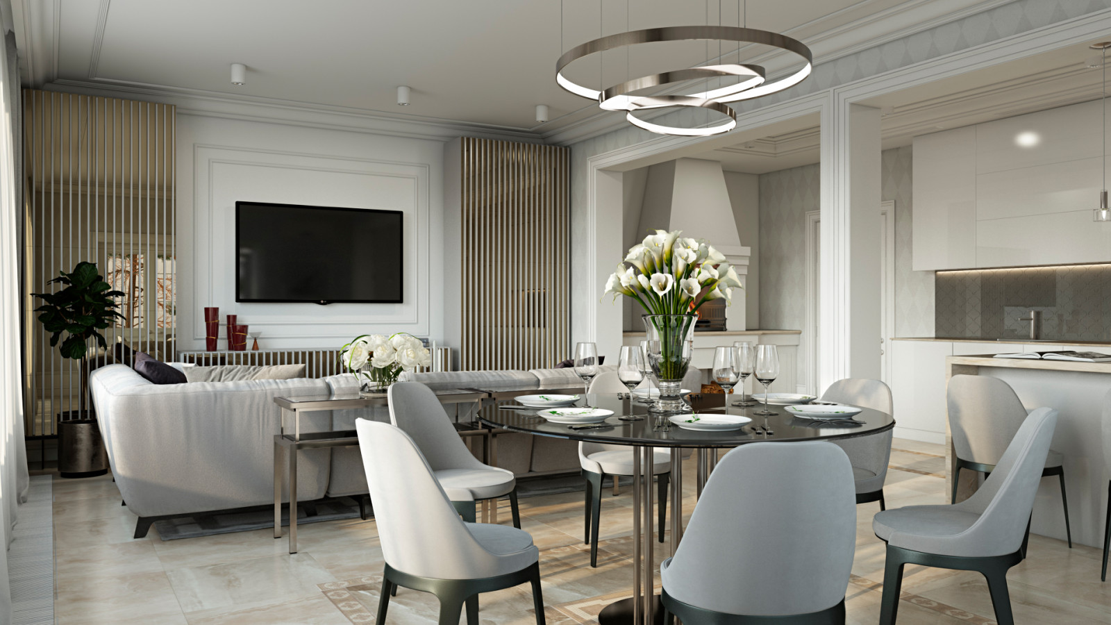 Загородный дом в лесу