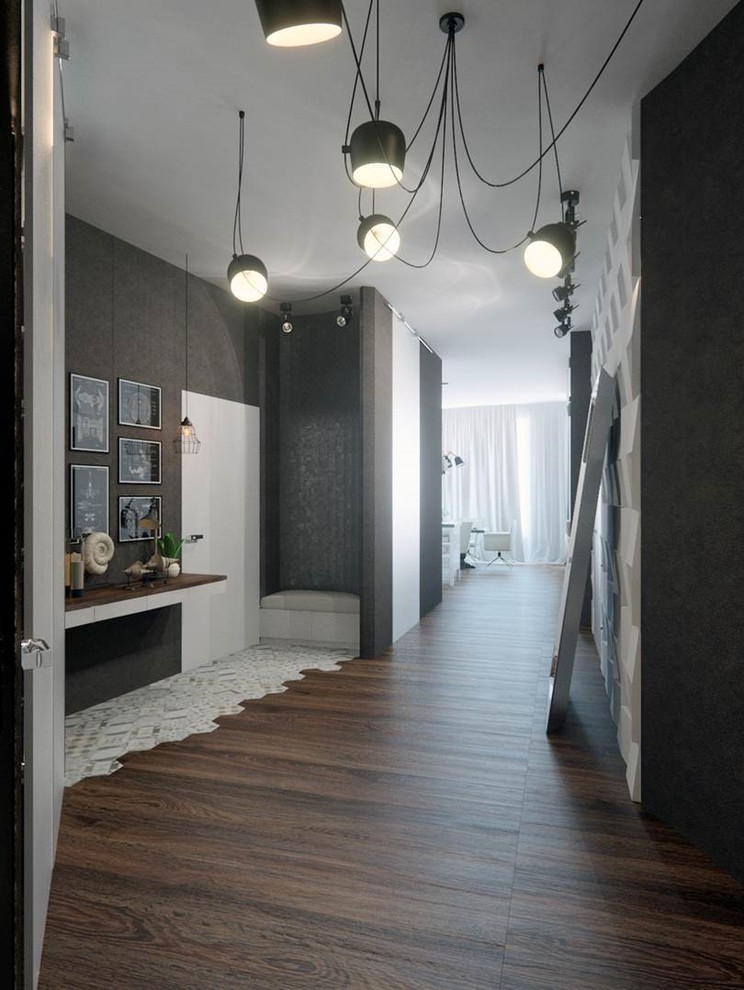 Квартира в индустриальном стиле, ЖК «Омега Хаус», 140 кв.м.