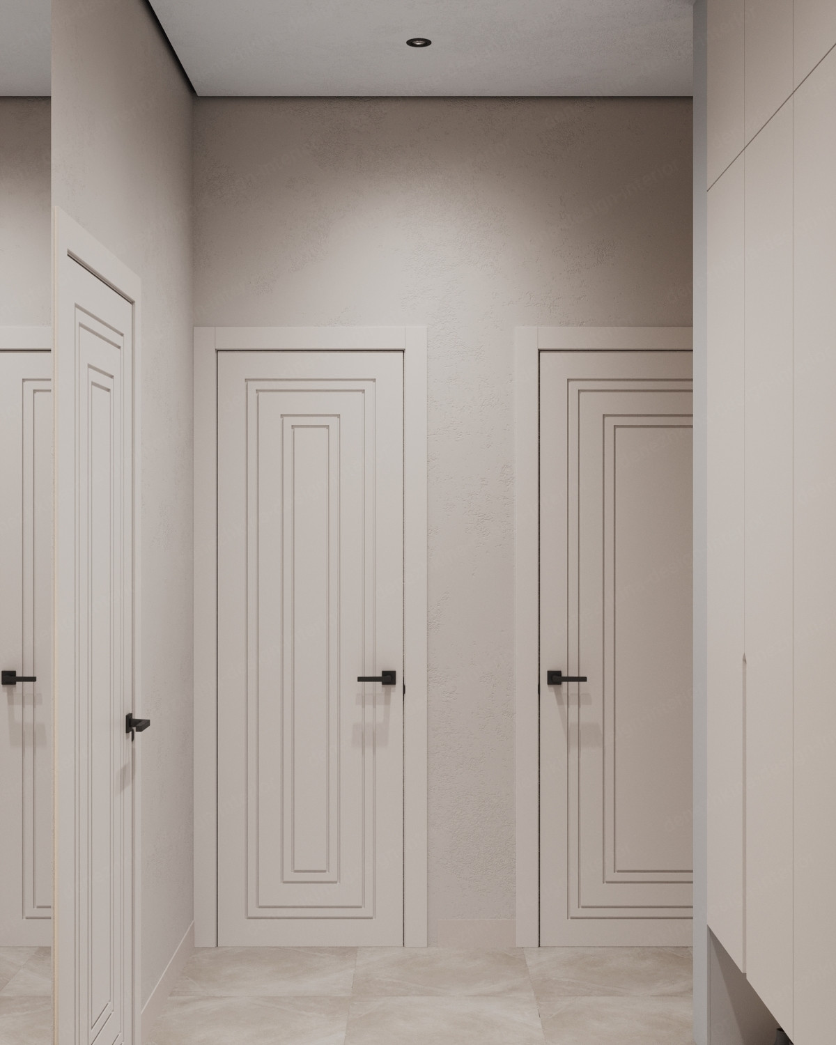 Дизайн проект 1 комнатной квартиры - ЖК Прокшино