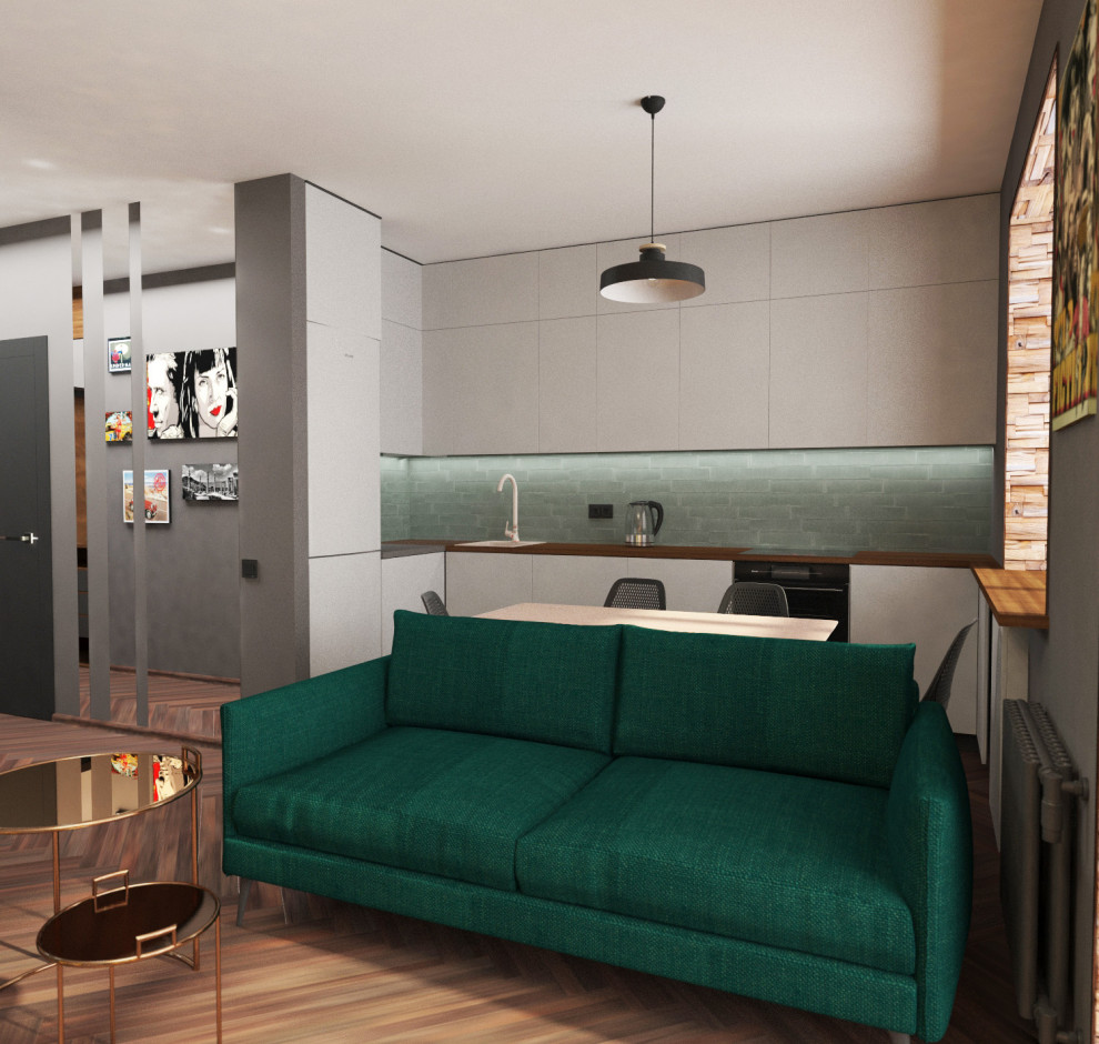 Обложка проекта: Квартира на ул. Панфилова, Саратов, 2019г