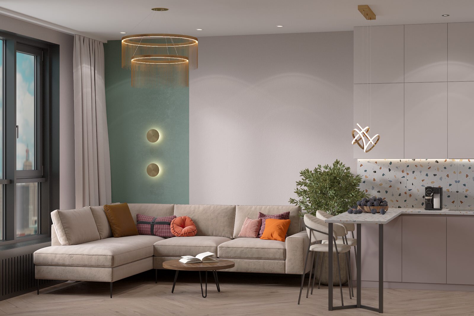 Проект квартиры евродвушки