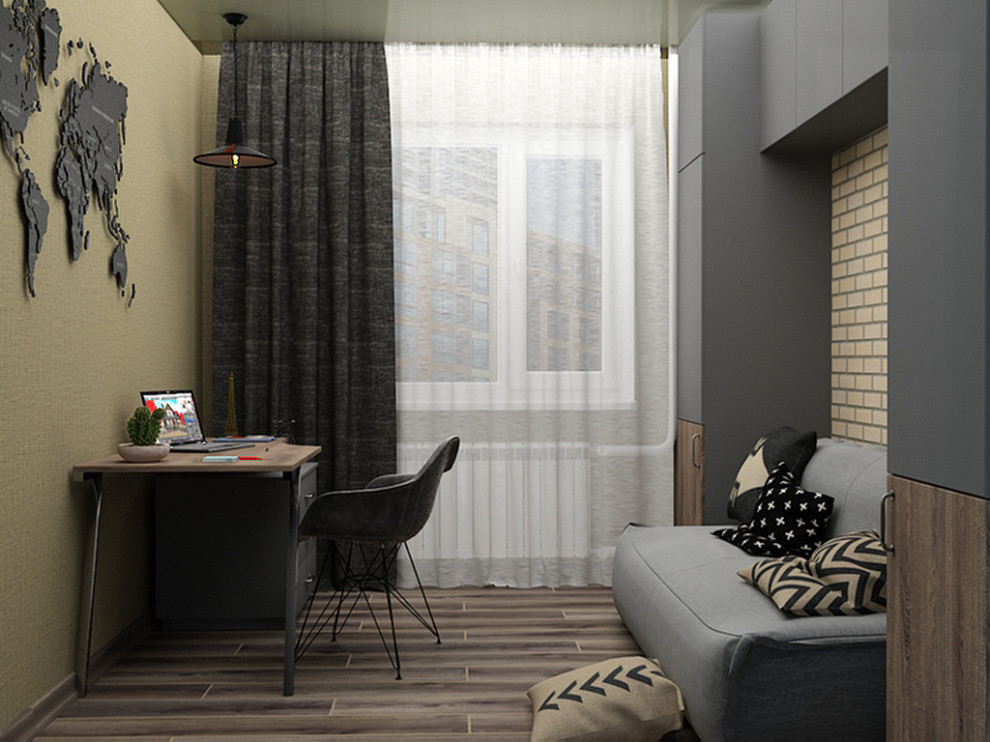 дизайн интерьера кабинета вид 2