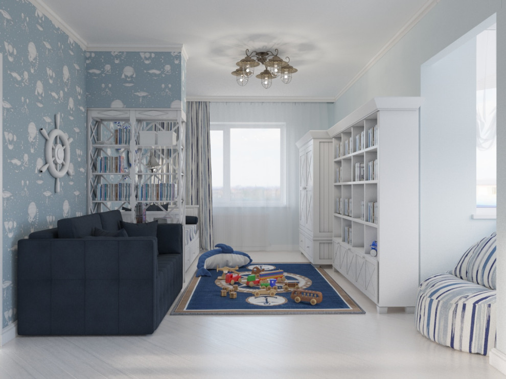 Обложка проекта: Дизайн 3-х комнатной квартиры в ЖК "Ежи", г.Краснодар