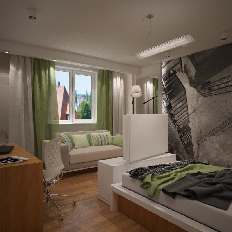 Микс стилей в частном доме