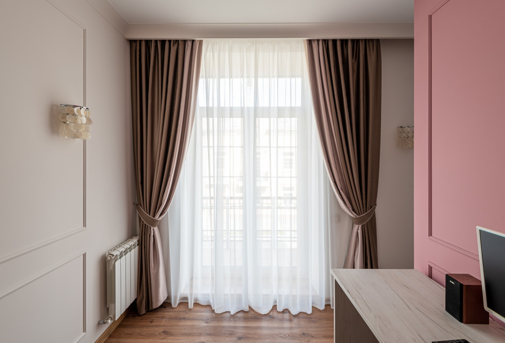 Шторы в таунхаусе