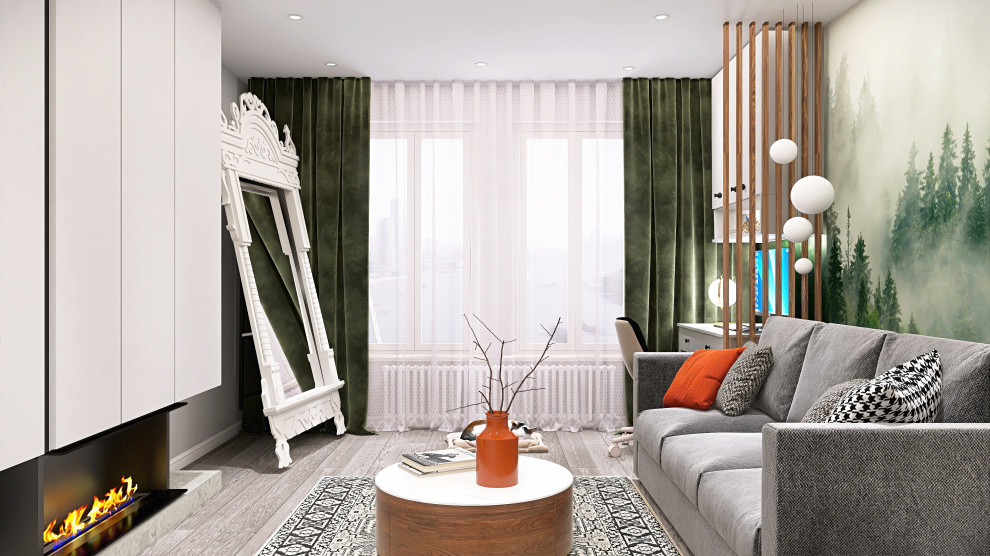 Кухня-гостинная