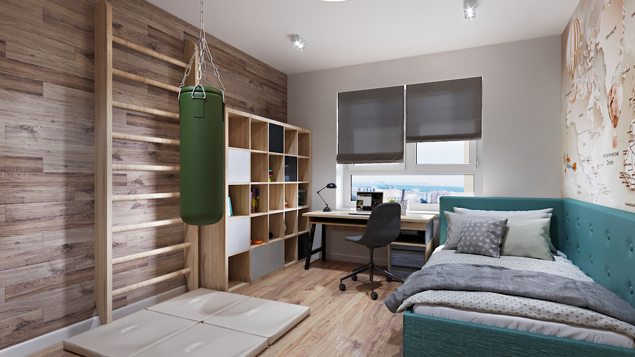 Квартира для семьи из 3х человек