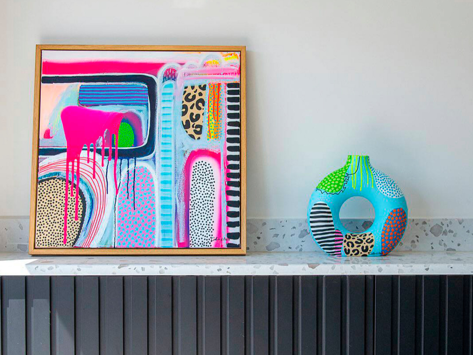 Обложка проекта: Полудрагоценный терраццо Venezian Infinto от Quantra Quartz