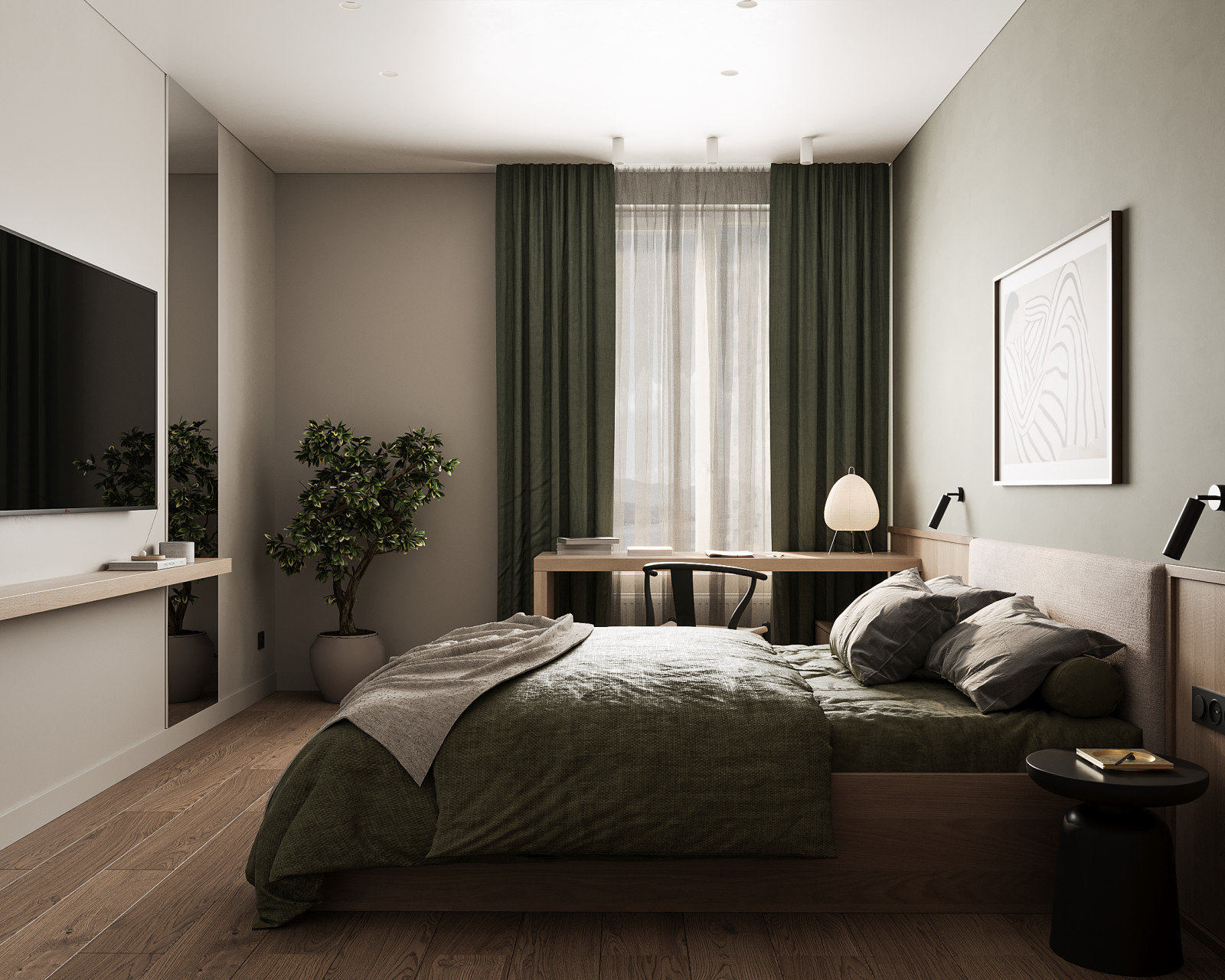 Дизайн-проект квартиры, ЖК "Морская набережная"