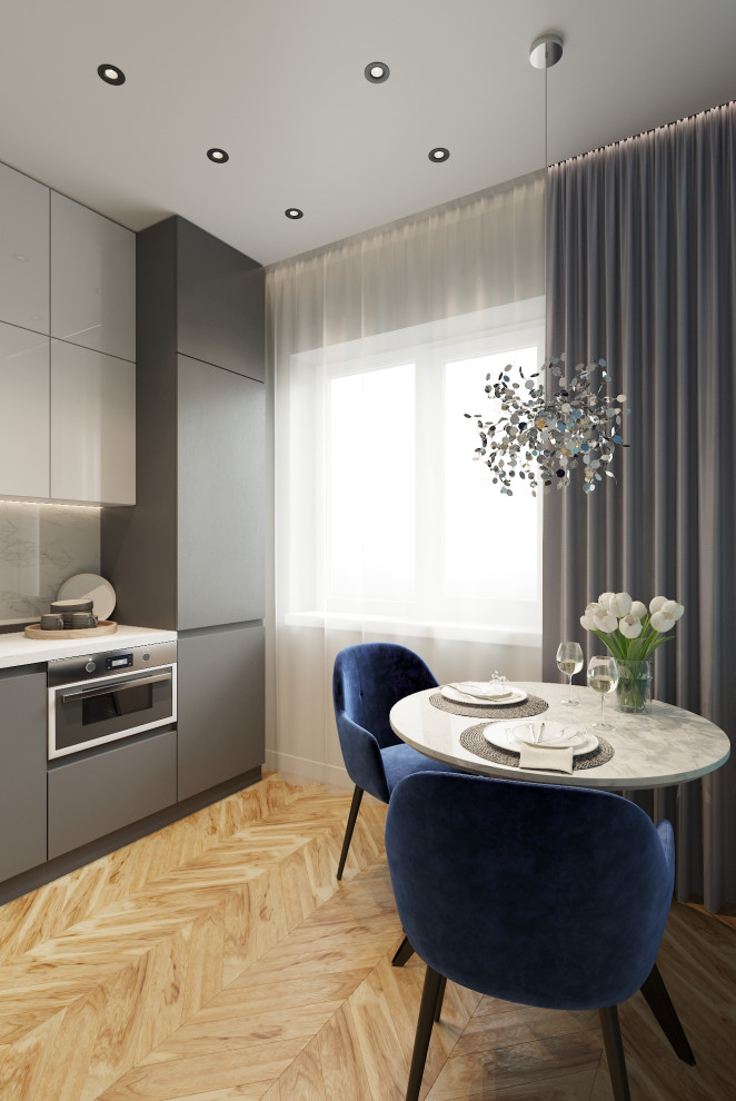 Обложка проекта: Кухня площадью 8м2