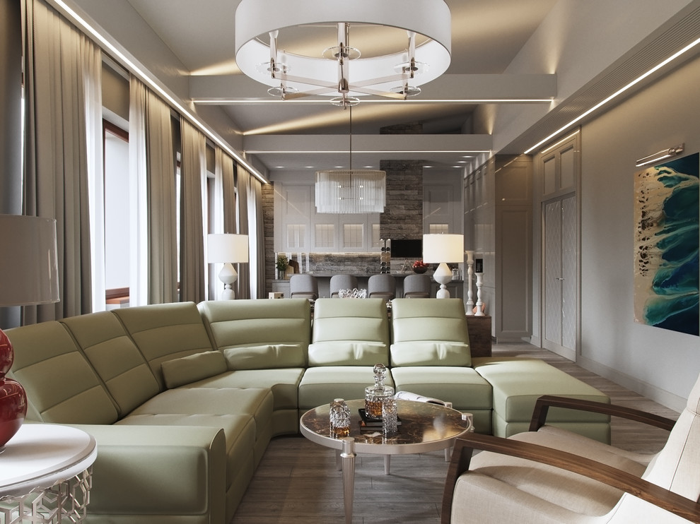 Квартира в ЖК "Гранвиль" | Интерьерное освещение