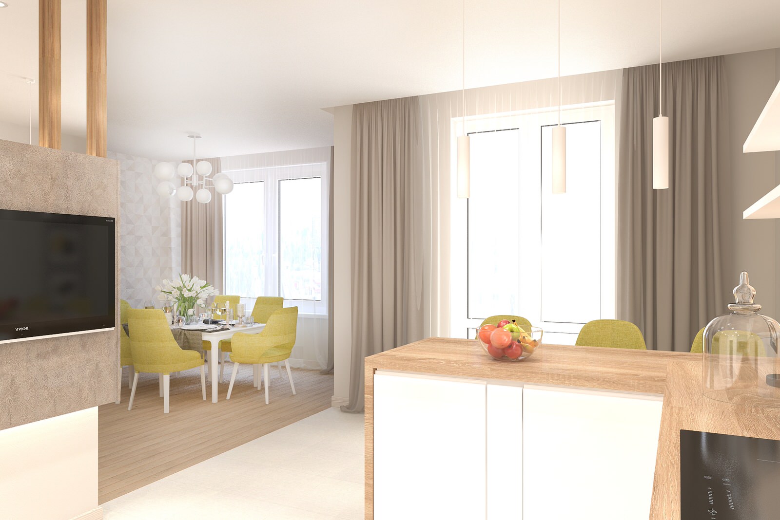 Большая квартира для большой семьи