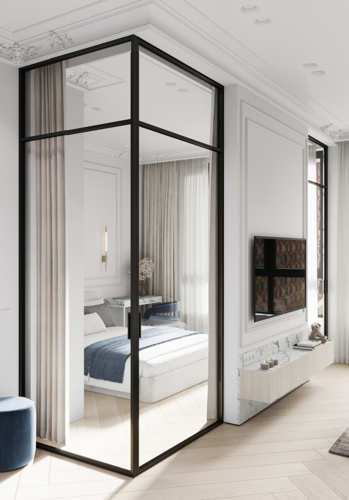 Однокомнатная квартира в стиле современной классики