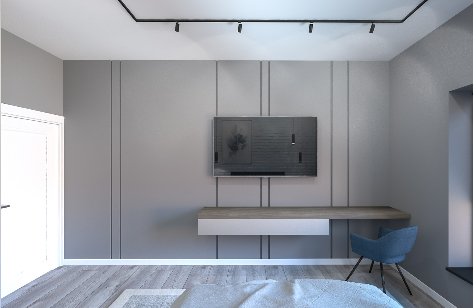 Концепция одноэтажного дома для семейной пары