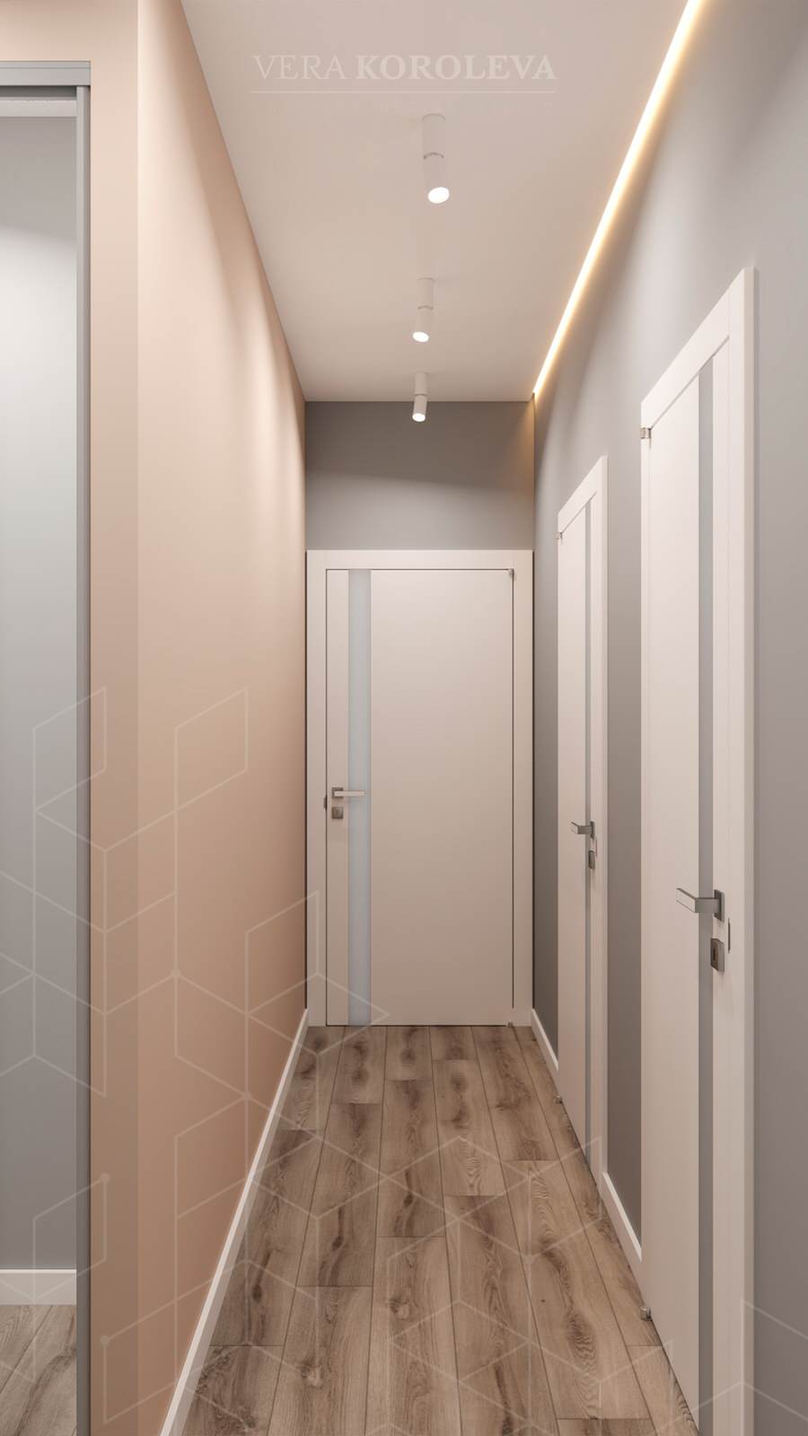 Дизайн-проект двухкомнатной квартиры в современном стиле