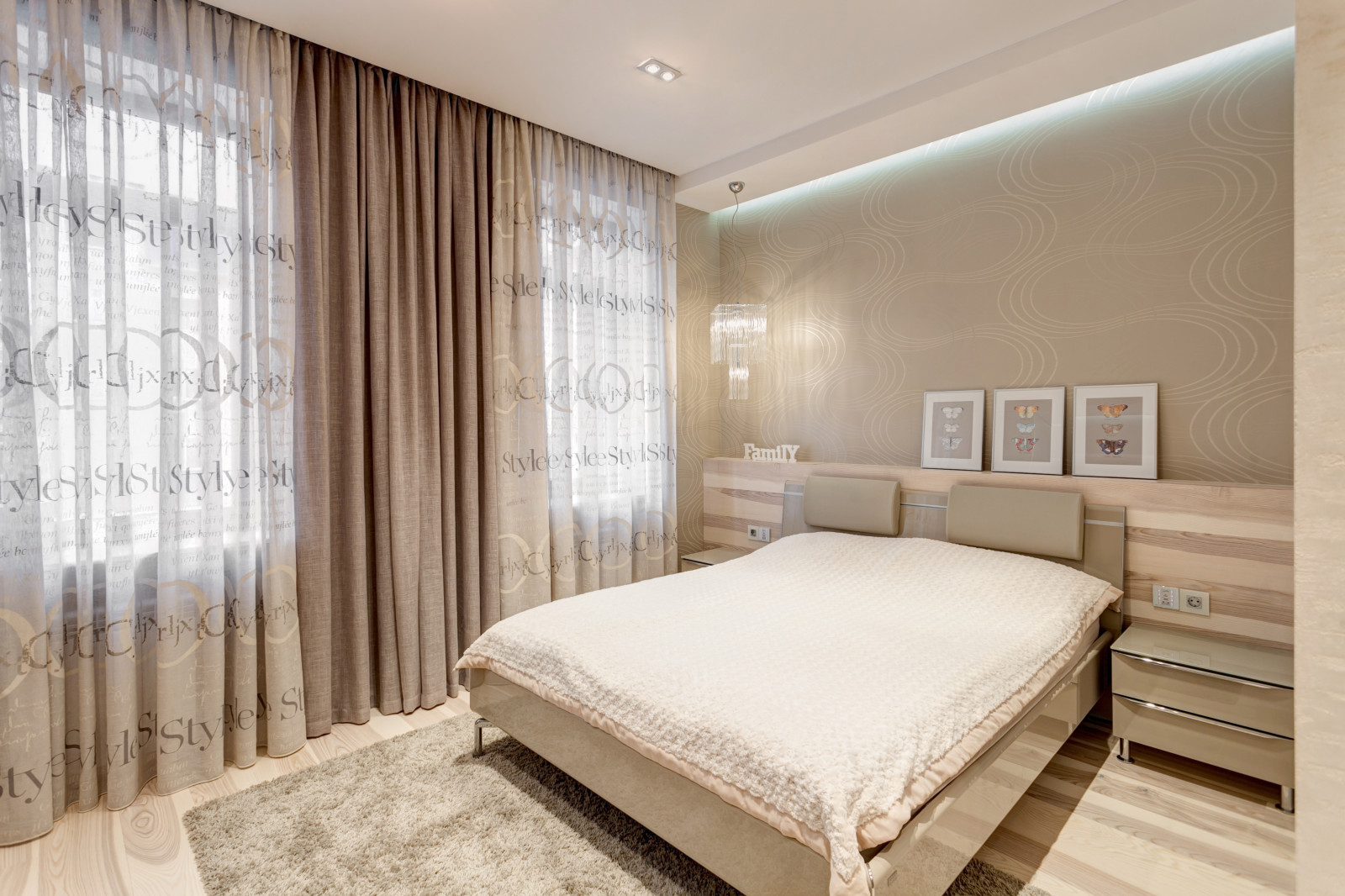 Квартира в стиле минимал шик