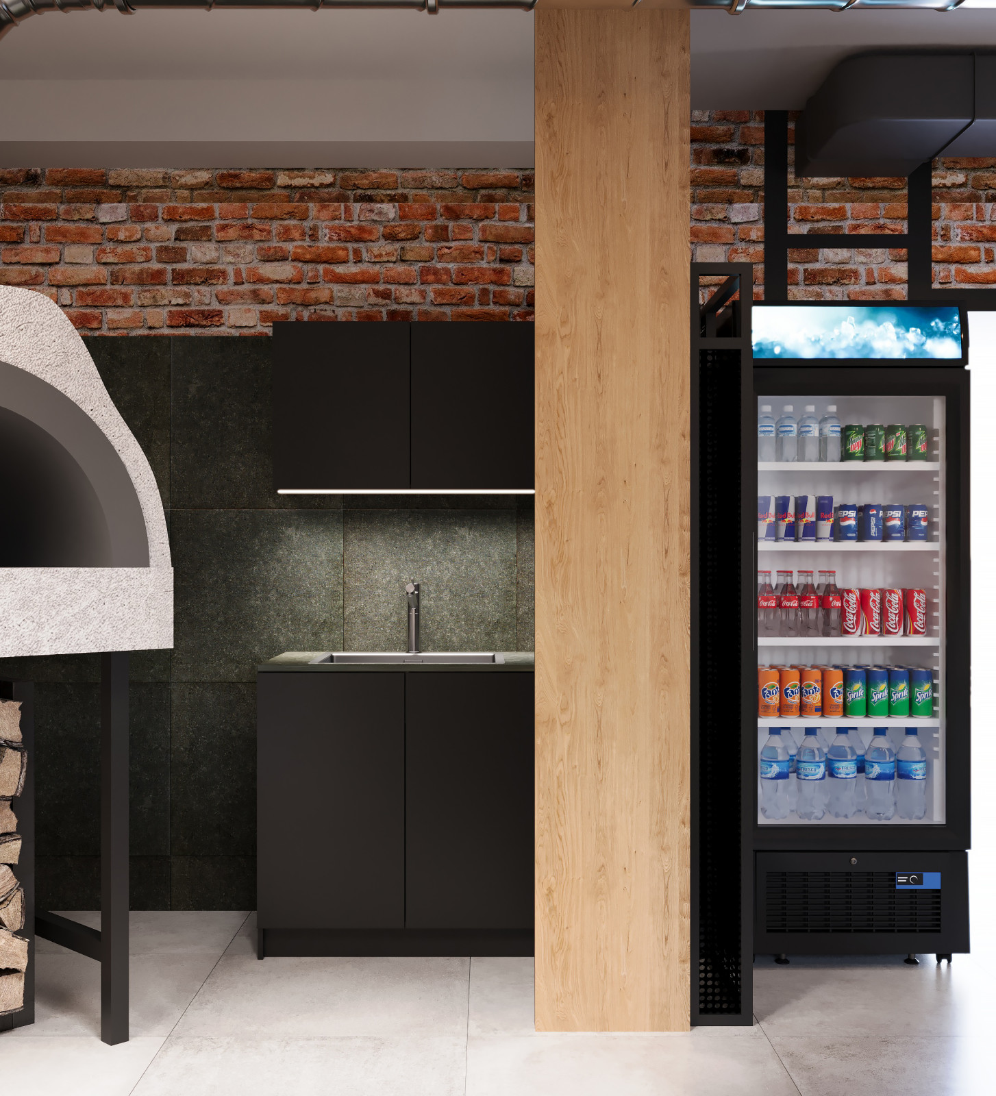 Пиццерия "Станция 9/1" с летней верандой в Томске