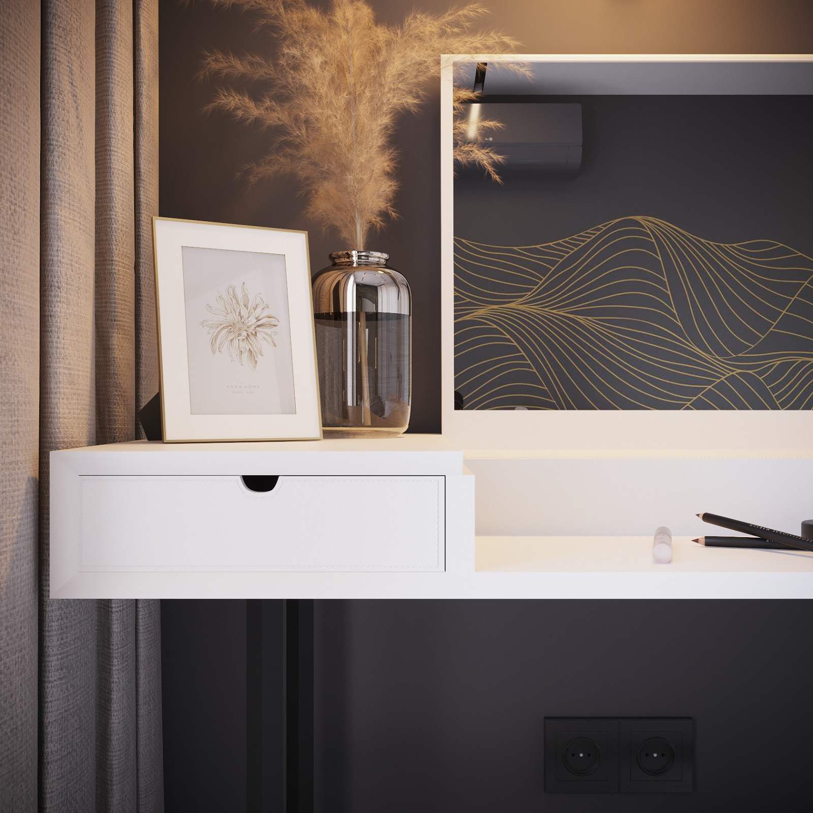 Проект загородного дома "Голубая лагуна"