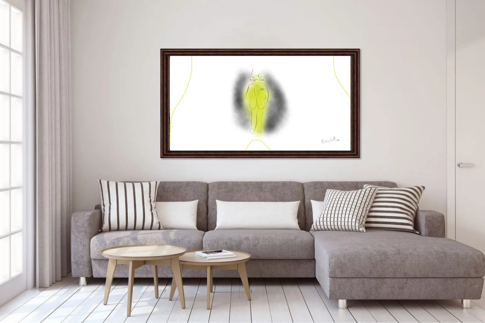 Обложка проекта: Цифровая графика в интерьере