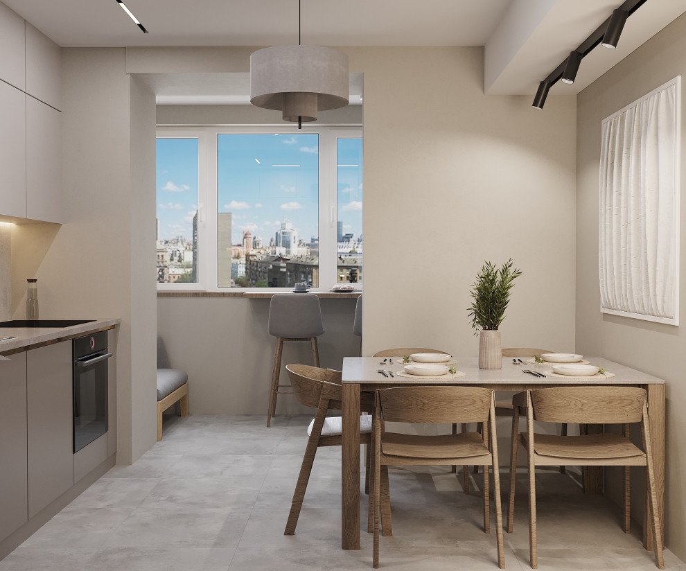 Обложка проекта: Кухня минимализм