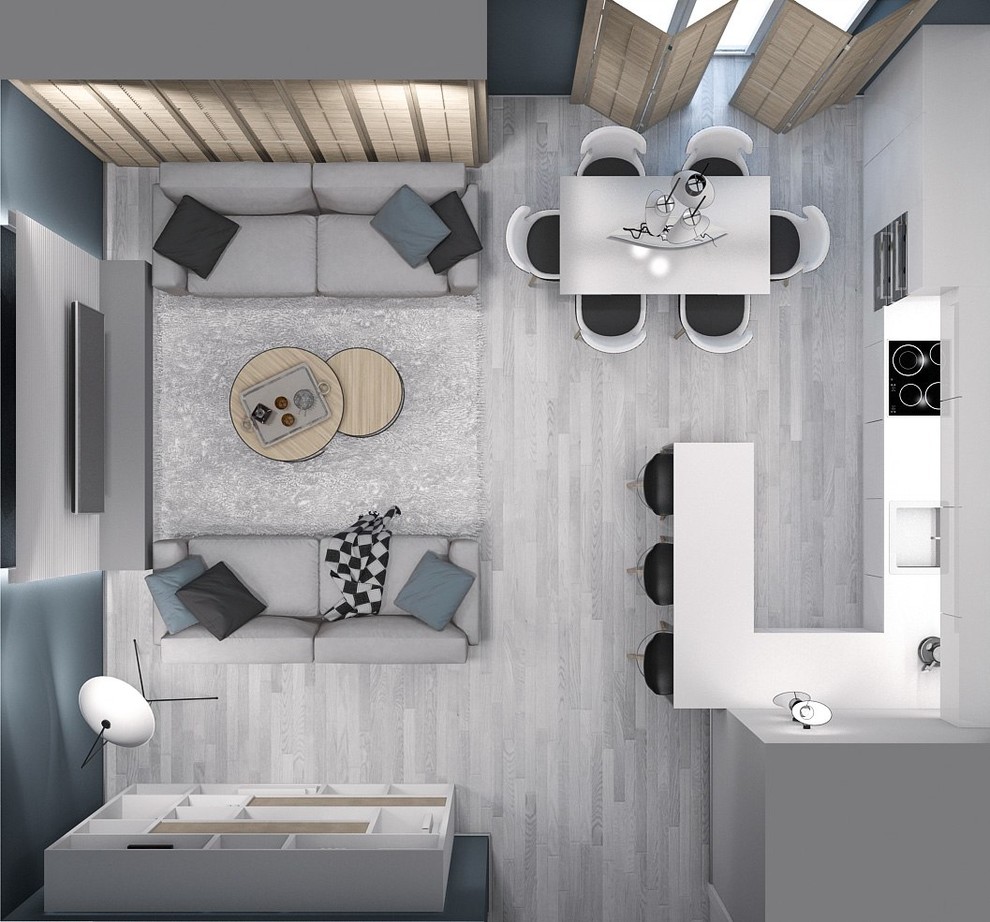 Двухуровневая квартира г Светогорск