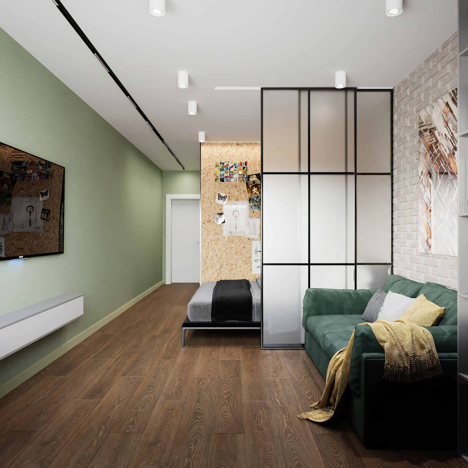 Дизайн и ремонт квартиры в ЖК «Депутатский Дом» — Созвучие стилей