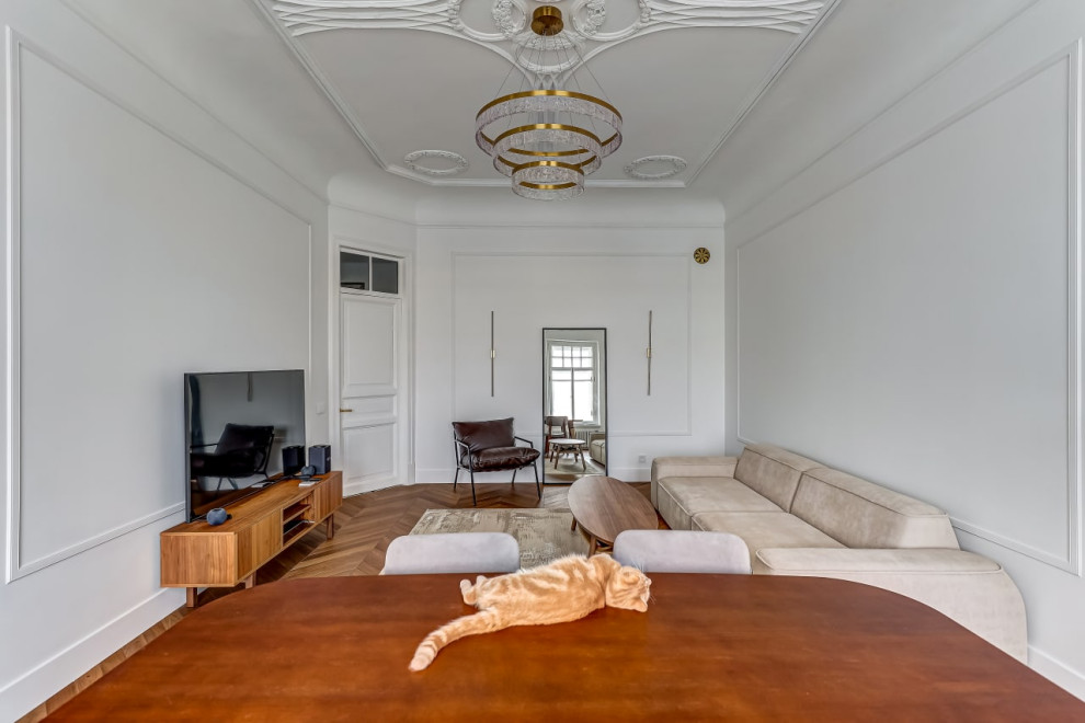 Обложка проекта: Петроградская набережная