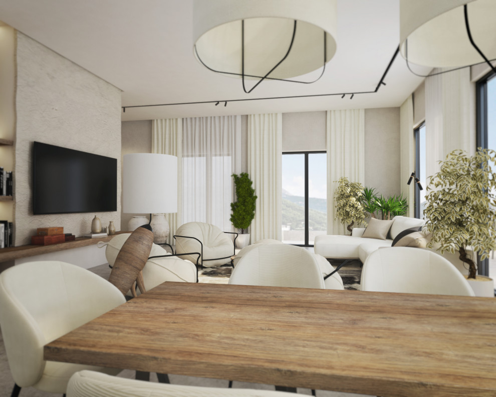 Обложка проекта: Дизайн интерьера дома у моря.