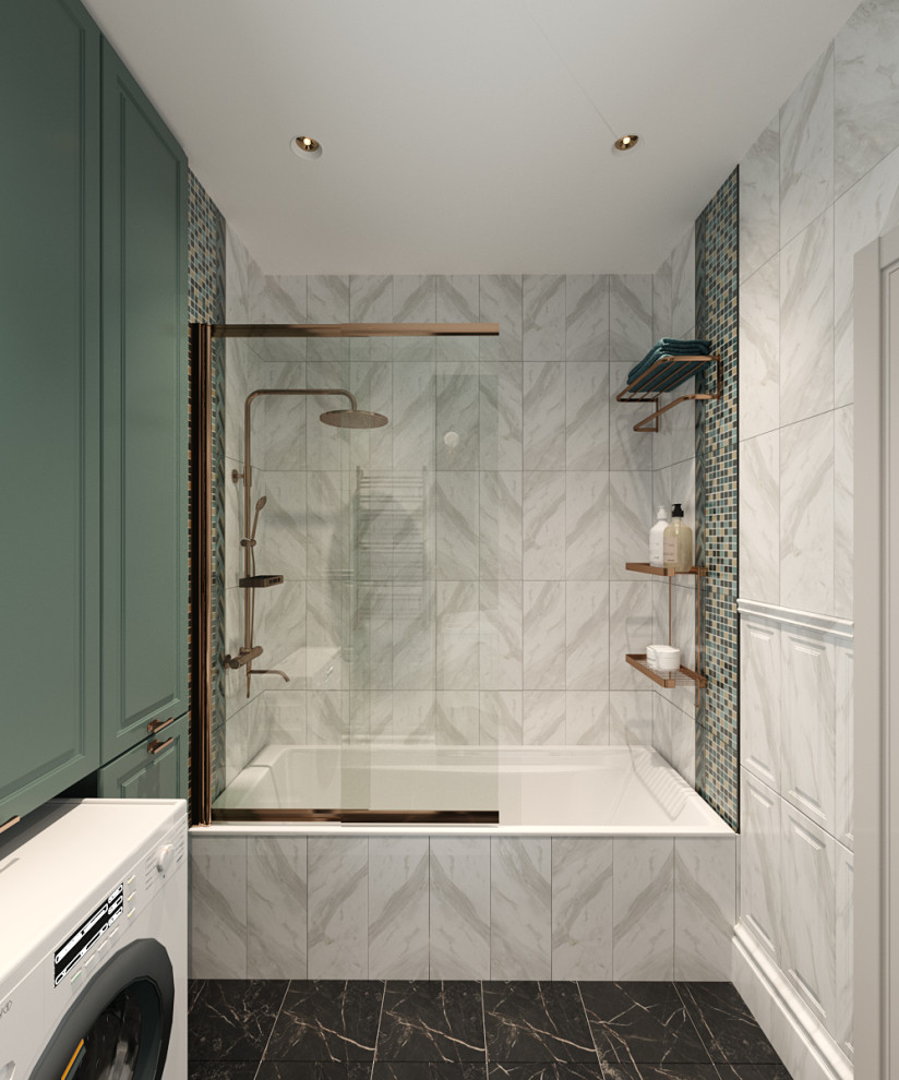 Трехкомнатная квартира в современном классическом стиле