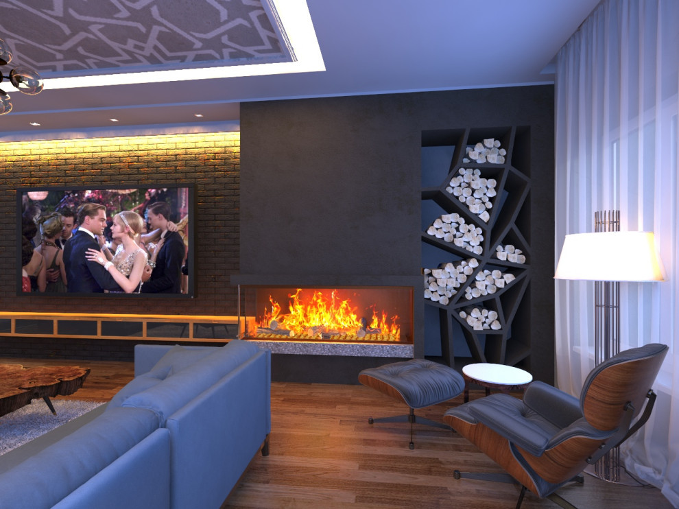 Дизайн интерьеров таун-хауса в Сестрорецком курорте.