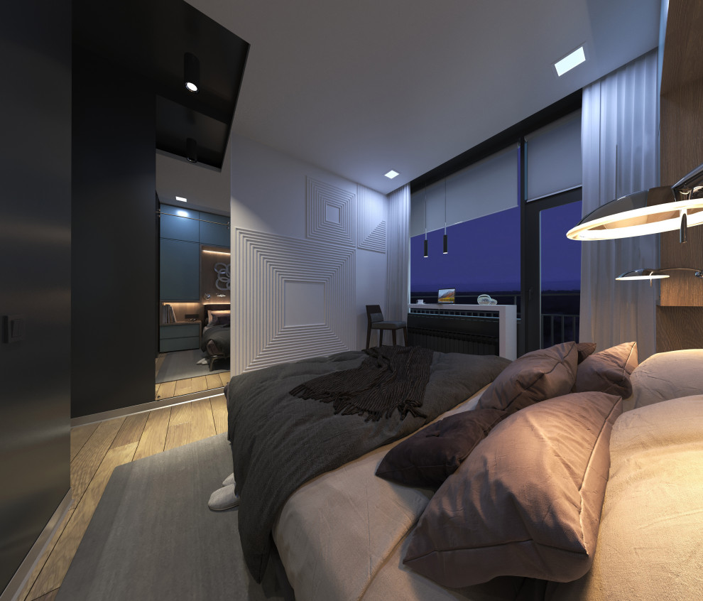 Интерьер квартиры ЖК "ЭВОЛЮЦИЯ", Новосибирск