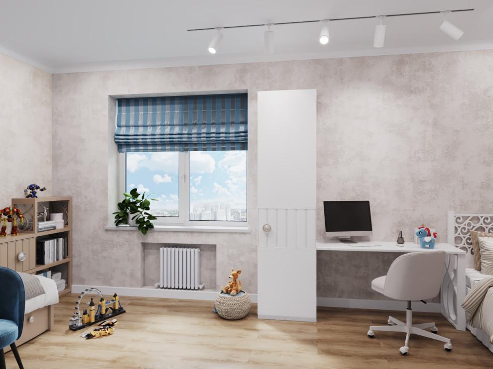 Трехкомнатная квартира площадью 120 м2. Современная классика.