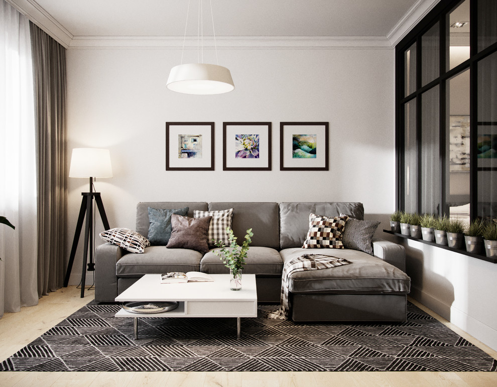 Скромные аппартаменты в скандинавском стиле