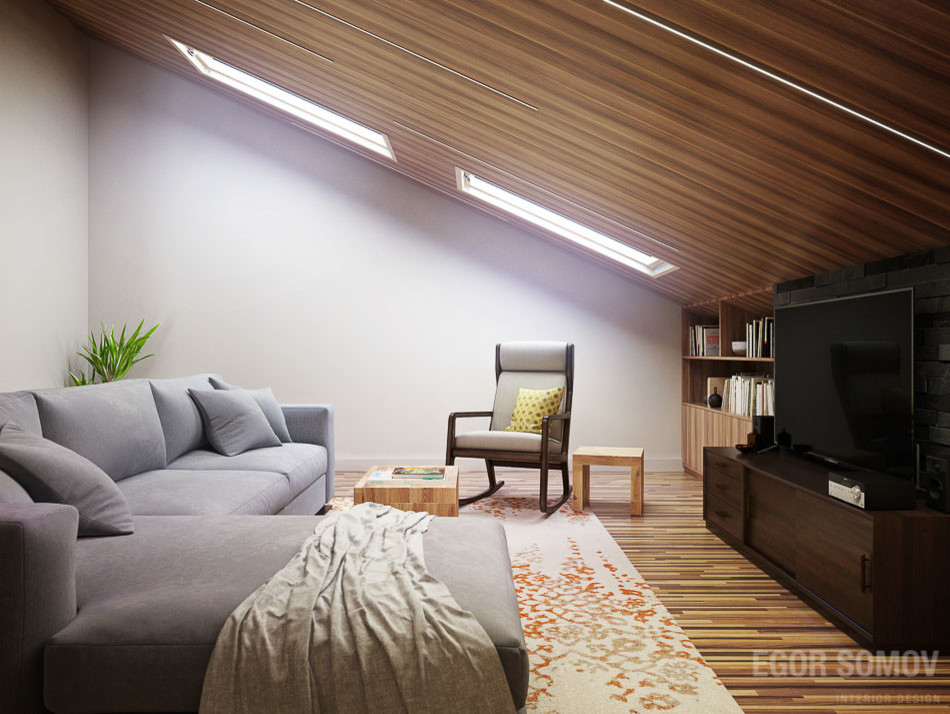 Интерьер в КП Сабурово Парк