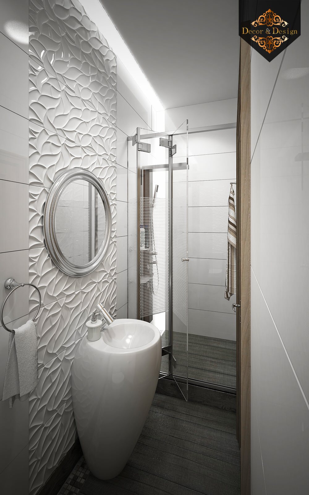 "Фьюжн в интерьере"трехкомнатная квартира в Казани по ул. Муштари