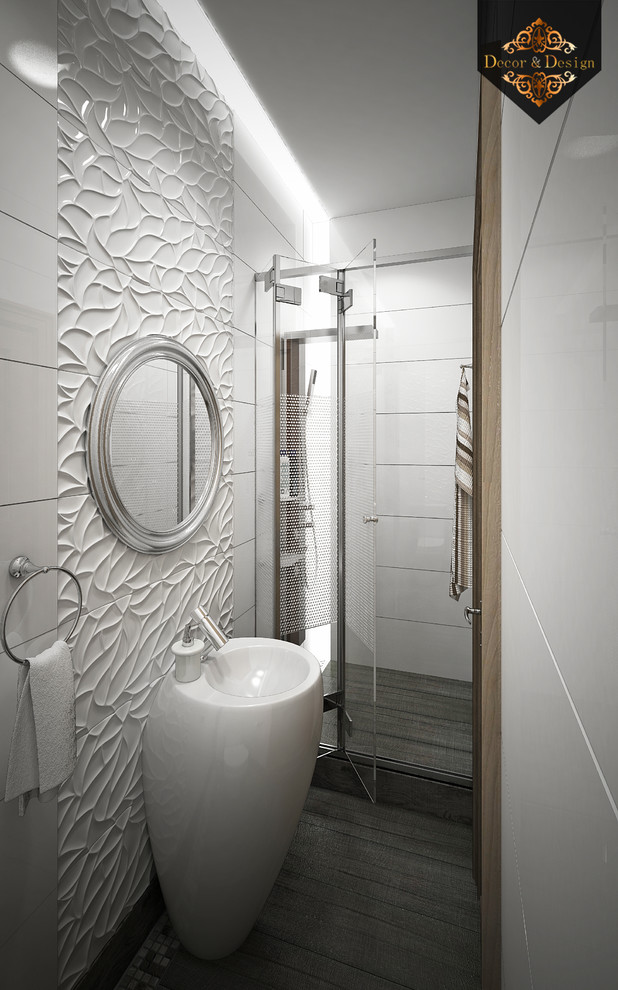 "Фьюжн в интерьере"трехкомнатная квартира в Казани по ул. Муштари