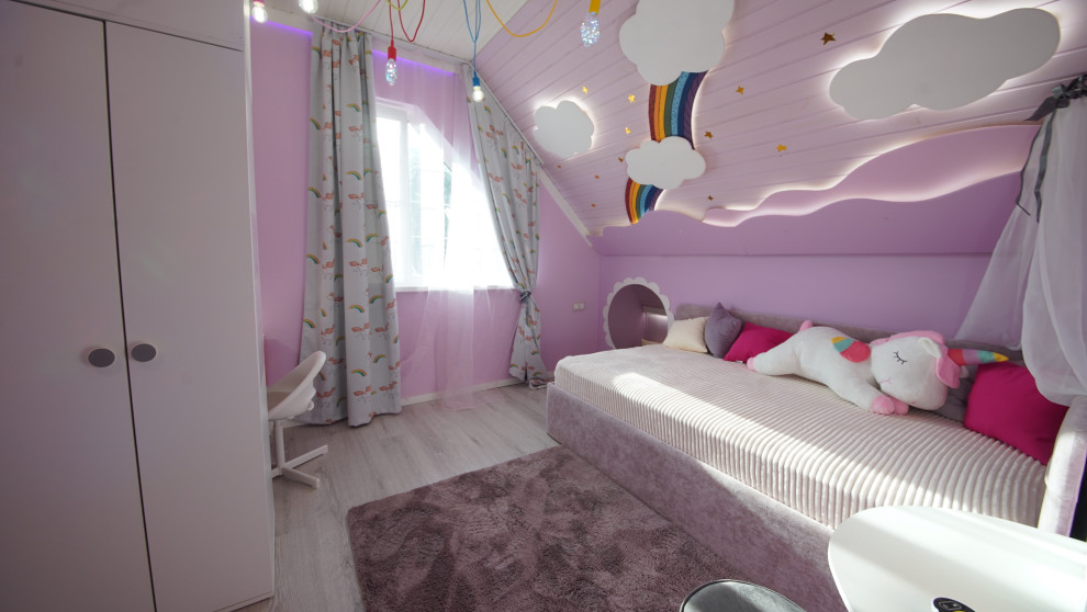 Обложка проекта: Детская мансардная комната в шоу  «Битва Дизайнеров»